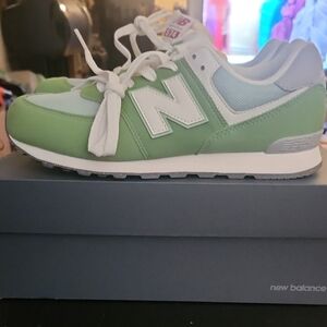 New Balance Kids' Green Sneakers